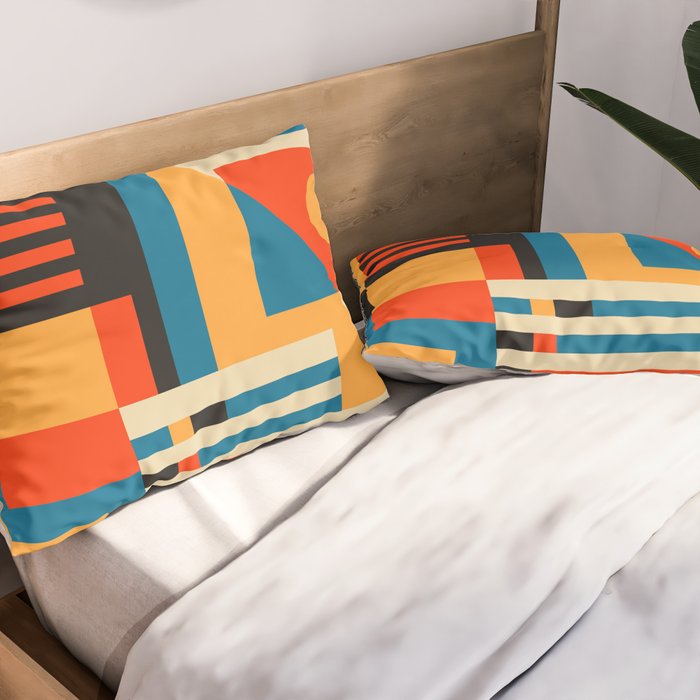 Modern Architecture Pillow Sham Gallery Image 2