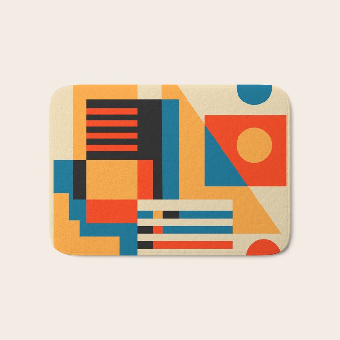 Modern Architecture Bath Mat Gallery Image 1