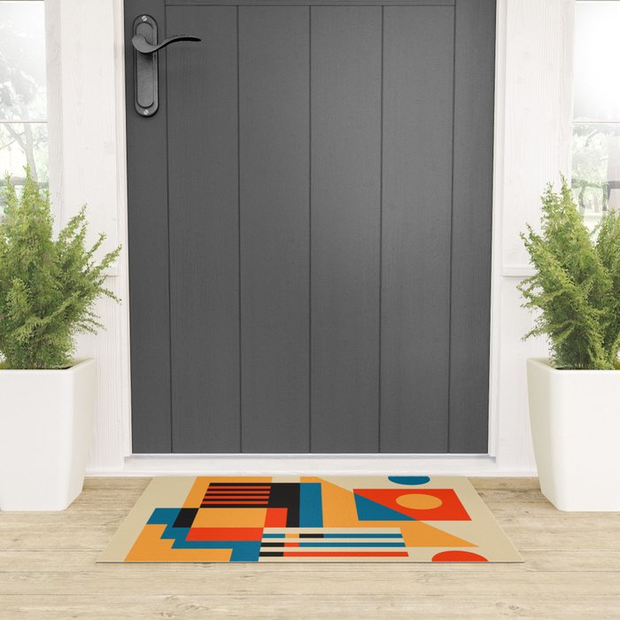 Modern Architecture Welcome Mat Gallery Image 3