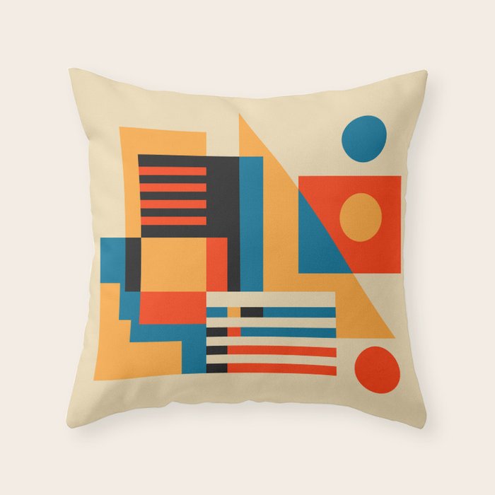 Modern Architecture Throw Pillow Gallery Image 6