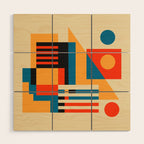 Modern Architecture Wood Wall Art Gallery Image 1