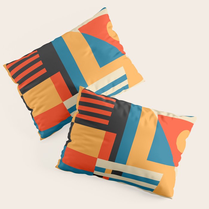 Modern Architecture Pillow Sham Gallery Image 1