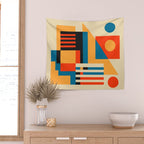 Modern Architecture Wall Tapestry Gallery Image 2
