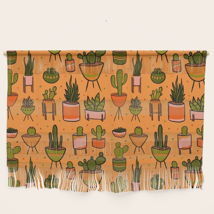 Modern Cactus Wall Hanging Gallery Image 1