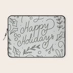 Happy Holidays Laptop Sleeve Gallery Image 1