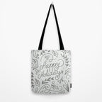 Happy Holidays Tote Bag Gallery Image 2