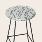 Happy Holidays Stool Gallery Image 2