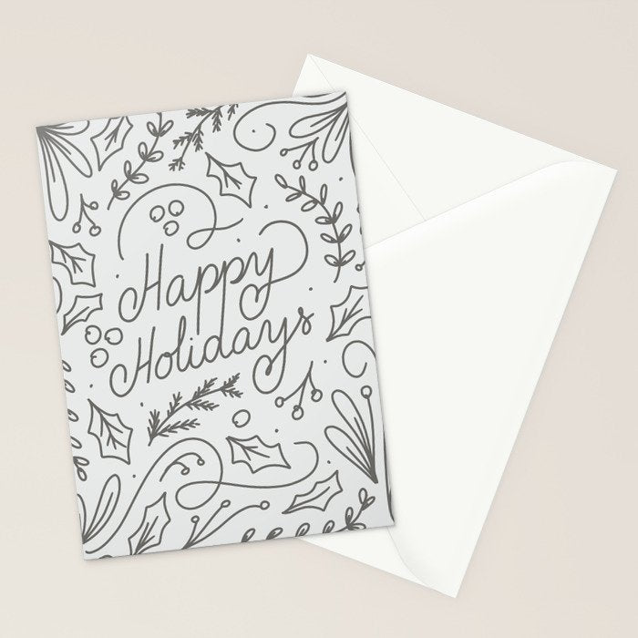 Happy Holidays Stationery Card Gallery Image 2