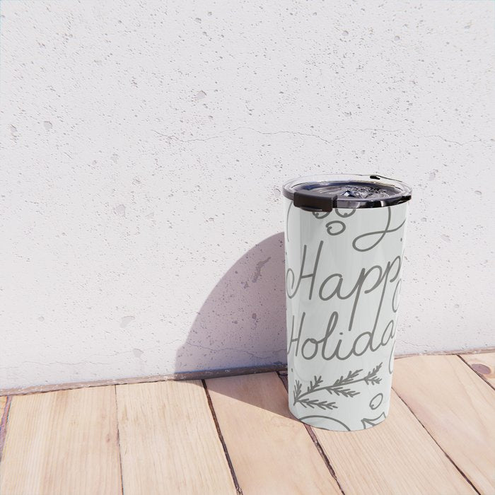 Happy Holidays Travel Mug Gallery Image 4