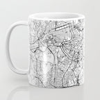 Rome White Map Coffee Mug Gallery Image 3