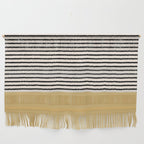Texture - Black Stripes Gold Wall Hanging Gallery Image 1