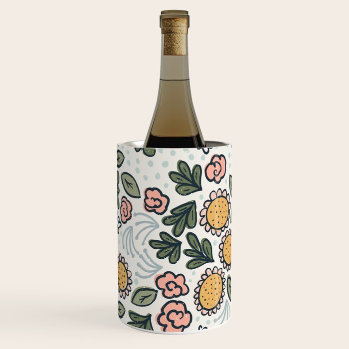 Bees in the Garden Wine Chiller Gallery Image 3