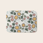 Bees in the Garden Bath Mat Gallery Image 1