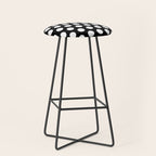 Black and White Polka Dots 772 Stool Gallery Image 1