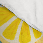 Lemon Blooms â Blue Comforter Gallery Image 4