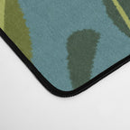 Lemon Blooms â Blue Desk Mat Gallery Image 4