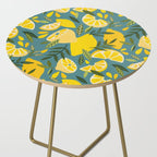 Lemon Blooms â Blue Side Table Gallery Image 2