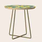 Lemon Blooms â Blue Side Table Gallery Image 1