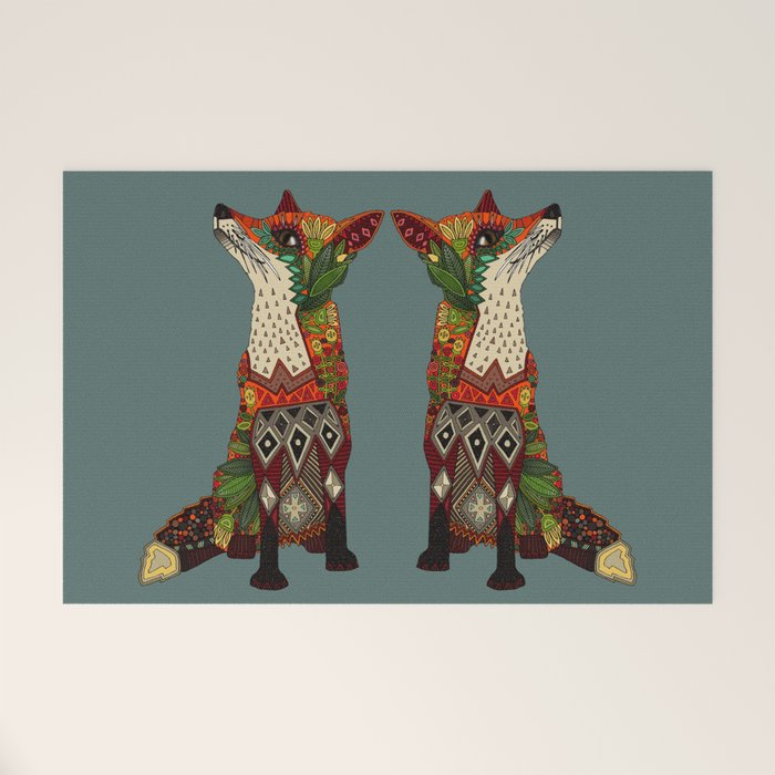 fox love Welcome Mat Gallery Image 1