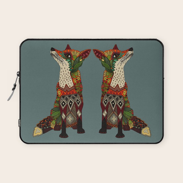 fox love Laptop Sleeve Gallery Image 1