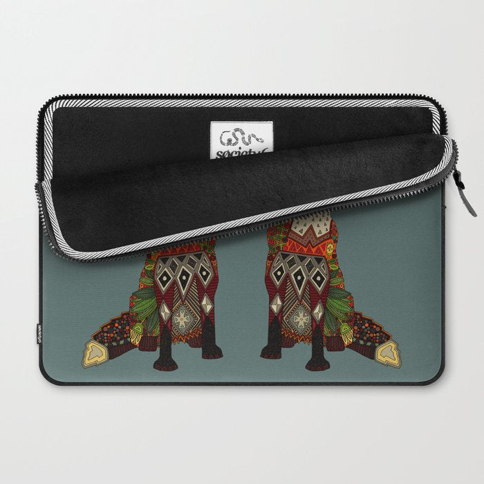fox love Laptop Sleeve Gallery Image 2