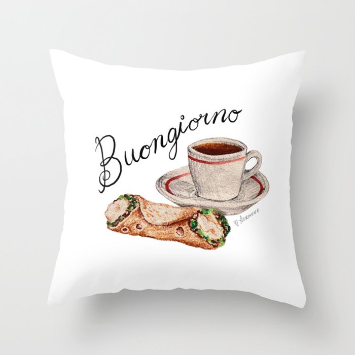 Buongiorno Throw Pillow Gallery Image 6