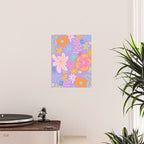 Candy Flowers Lilac Poster Gallery Image 2