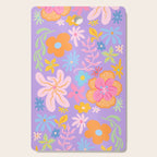 Candy Flowers Lilac Cutting Board Gallery Image 1