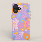 Candy Flowers Lilac iPhone Case Gallery Image 1