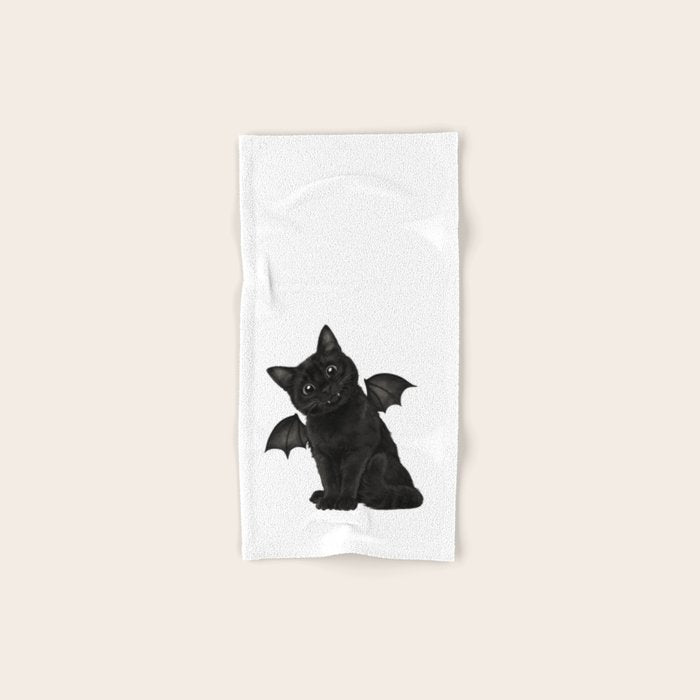 The Dreaded Vampurrr Bath Towel Gallery Image 1