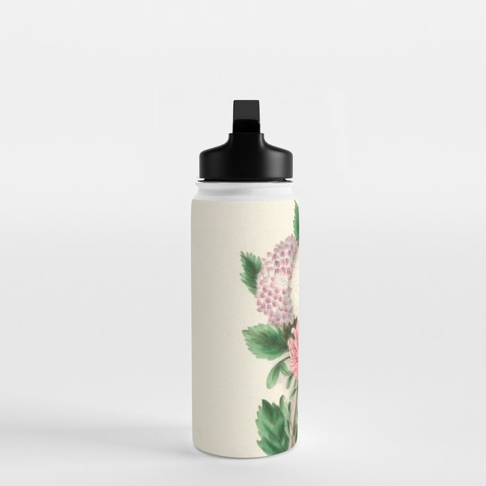  Asters by Clarissa Munger Badger, "Floral Belles," 1866 (benefitting The Nature Conservancy) Water Bottle Gallery Image 3