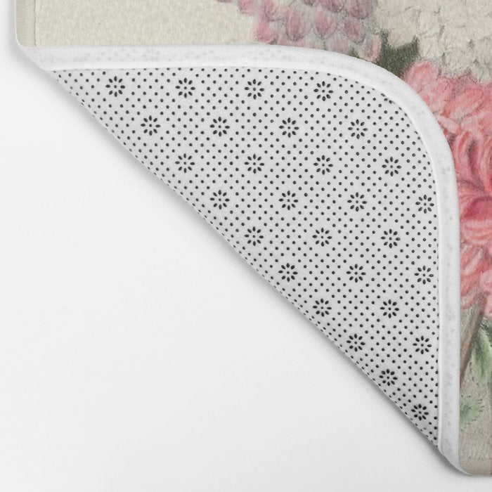  Asters by Clarissa Munger Badger, "Floral Belles," 1866 (benefitting The Nature Conservancy) Bath Mat Gallery Image 2