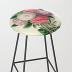  Asters by Clarissa Munger Badger, "Floral Belles," 1866 (benefitting The Nature Conservancy) Stool Gallery Image 2