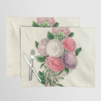 Asters by Clarissa Munger Badger, "Floral Belles," 1866 (benefitting The Nature Conservancy) Placemat Gallery Image 1