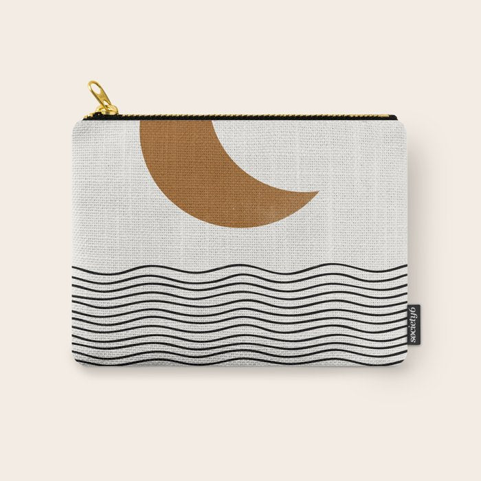 Moon by the ocean Carry All Pouch Gallery Image 1