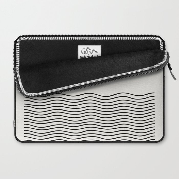 Moon by the ocean Laptop Sleeve Gallery Image 2