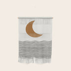 Moon by the ocean Wall Hanging Gallery Image 1