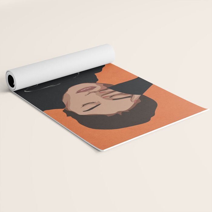 Thinking of a moment 2 Yoga Mat Gallery Image 2