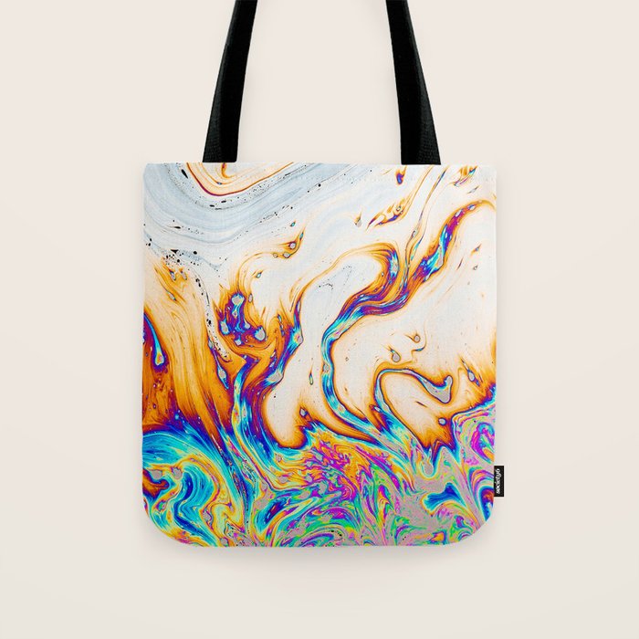 Marble & Fire Tote Bag Gallery Image 1