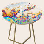 Marble & Fire Side Table Gallery Image 2