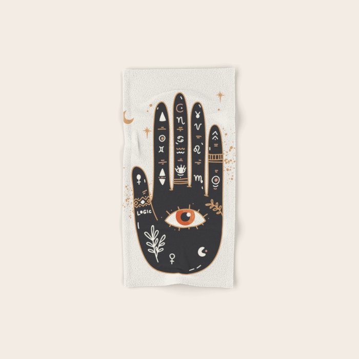 Palmistry 5 Bath Towel Gallery Image 1