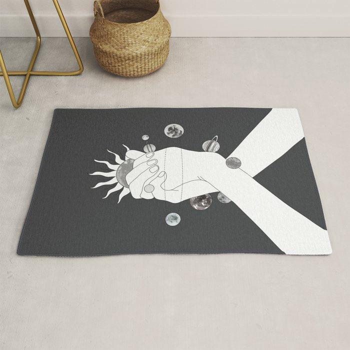 Everything Revolves Around Us II Rug Gallery Image 1