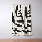 Minimal Abstract Art Plant 26 Window Curtain Gallery Image 3