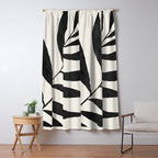 Minimal Abstract Art Plant 26 Window Curtain Gallery Image 5