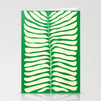 JAZZ FERNS 04 | Pine Green Matisse Edition Stationery Card Gallery Image 2