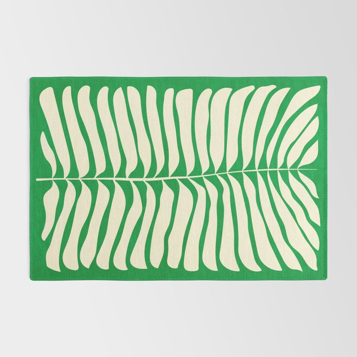 JAZZ FERNS 04 | Pine Green Matisse Edition Rug Gallery Image 2