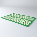 JAZZ FERNS 04 | Pine Green Matisse Edition Rug Gallery Image 3