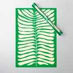JAZZ FERNS 04 | Pine Green Matisse Edition Wrapping Paper Gallery Image 1