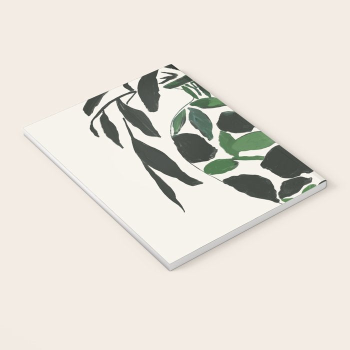 Green and Black Still Life Notebook Gallery Image 3