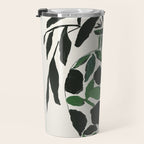 Green and Black Still Life Travel Mug Gallery Image 3